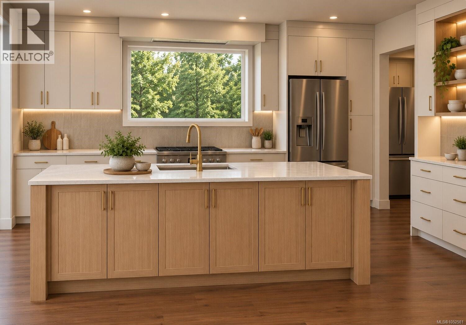 Kitchen rendering - virtual staging