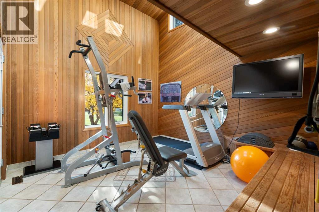 Gym Space with Skylights