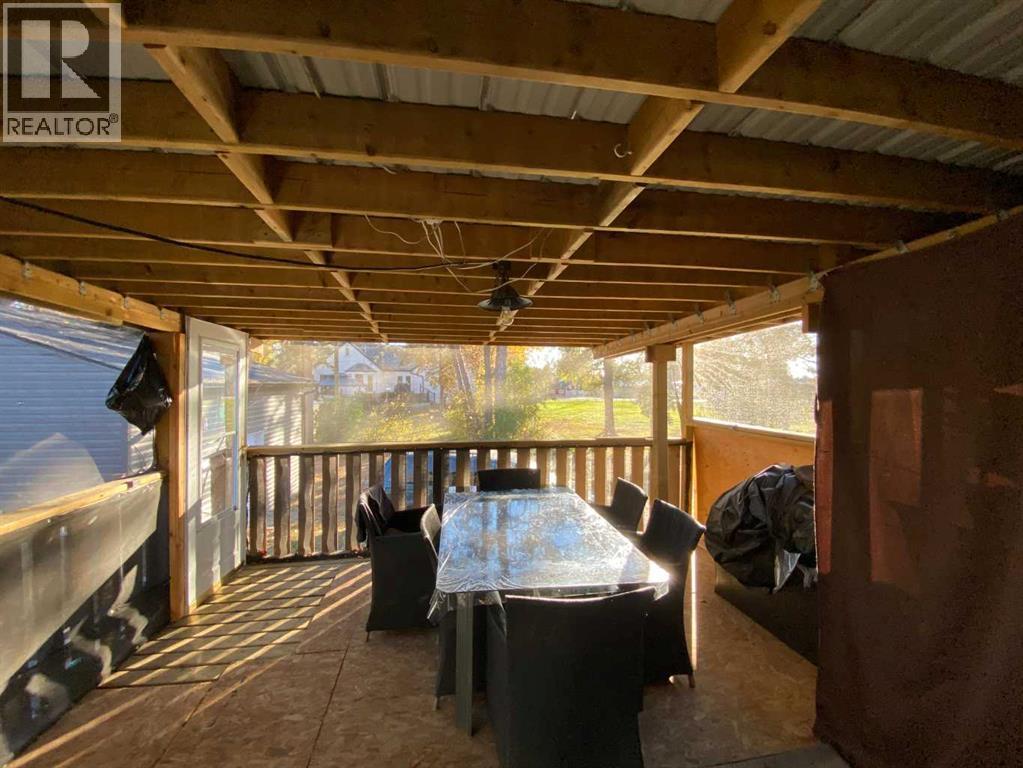 Screened in deck