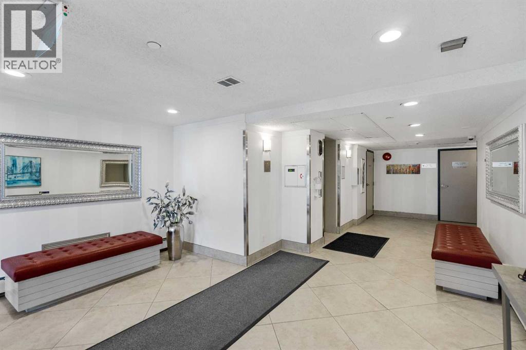 Lobby and Elevator. Mail room to the left down the hall