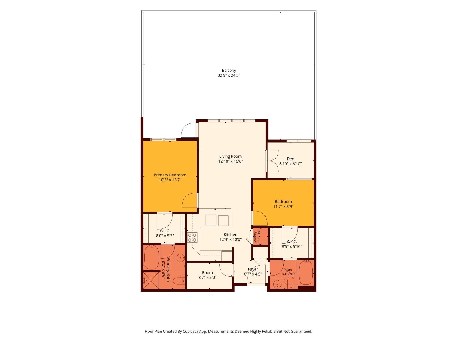 Unit 103 · 2 bd