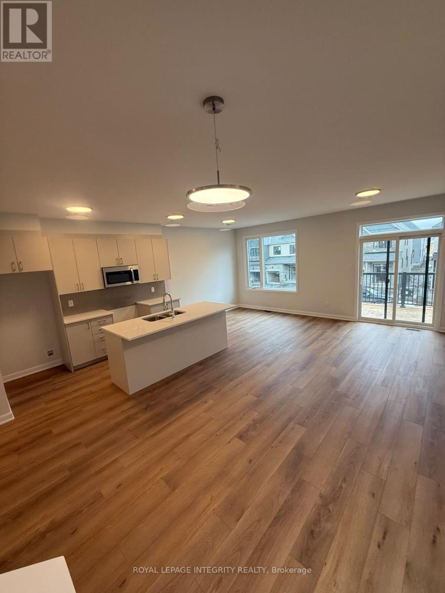 Kitchen island made for morning coffee