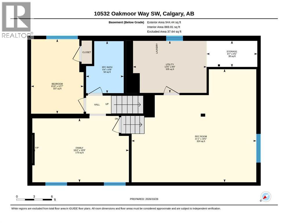 4 Bed, 3 Bath House for Sale in Calgary – 10532 Oakmoor Way SW, Calgary – MLS# A2354999 - Image 49