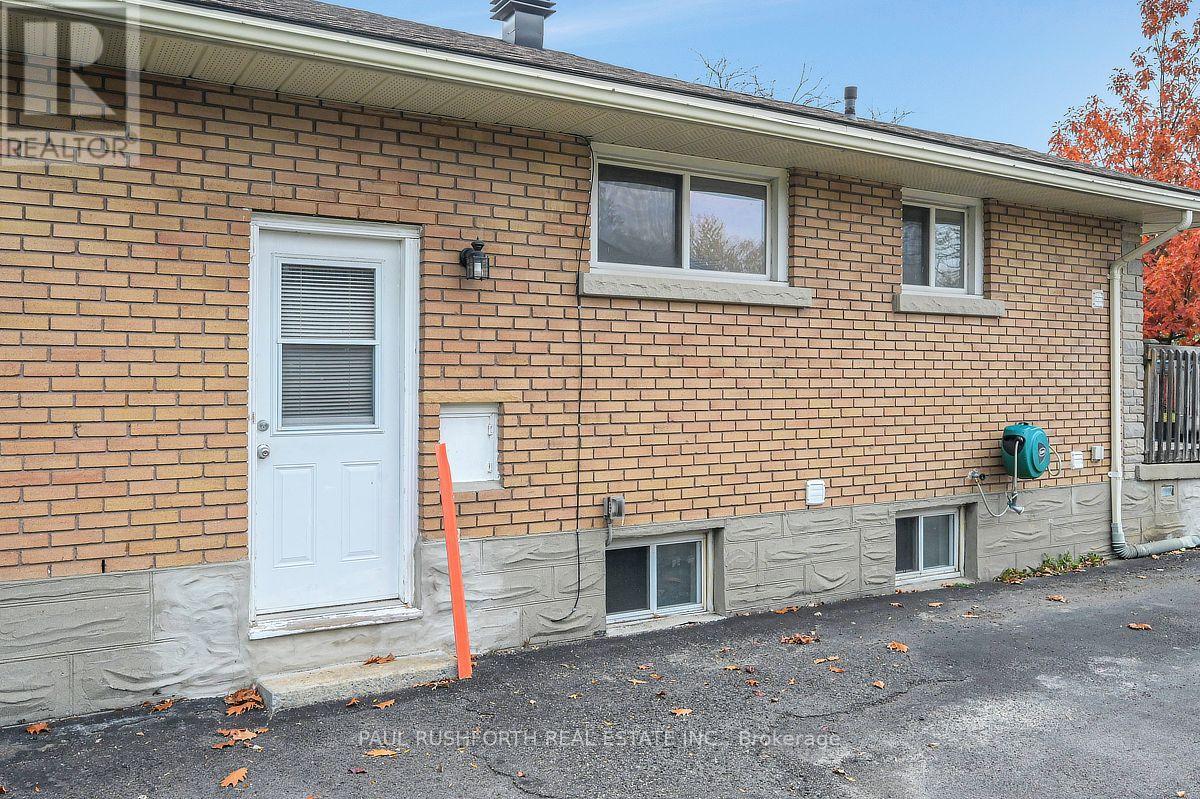 Entrance to basement apt.