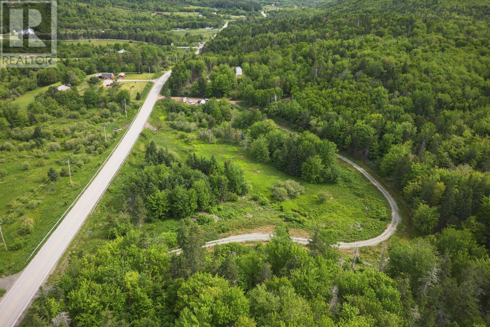 Photo of Highway 19 in Glenville, Nova Scotia
