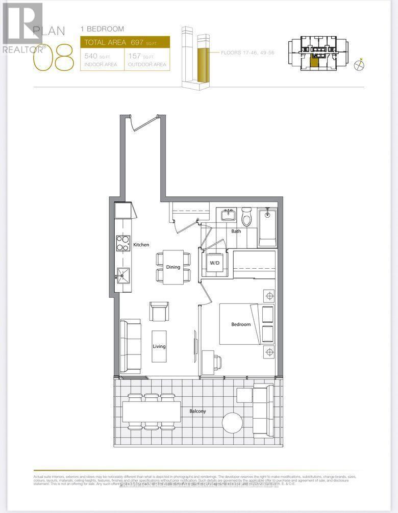 4908 - 1 CONCORD CITYPLACE WAY, Toronto (Waterfront Communities) — photo 2