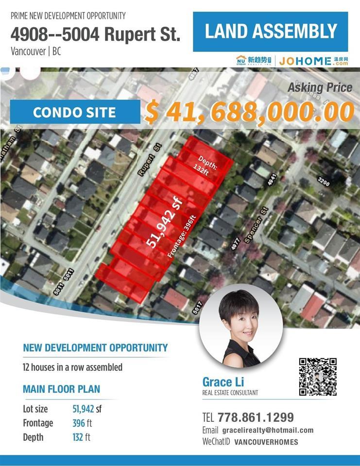 4982 RUPERT STREET, Vancouver, British Columbia V5R2J8