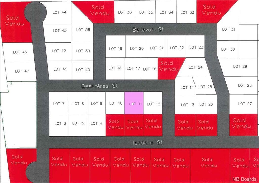 Lot 11 Des Fréres Street, Charlo, New Brunswick E8E 0B7 - Photo 1 - NB064153