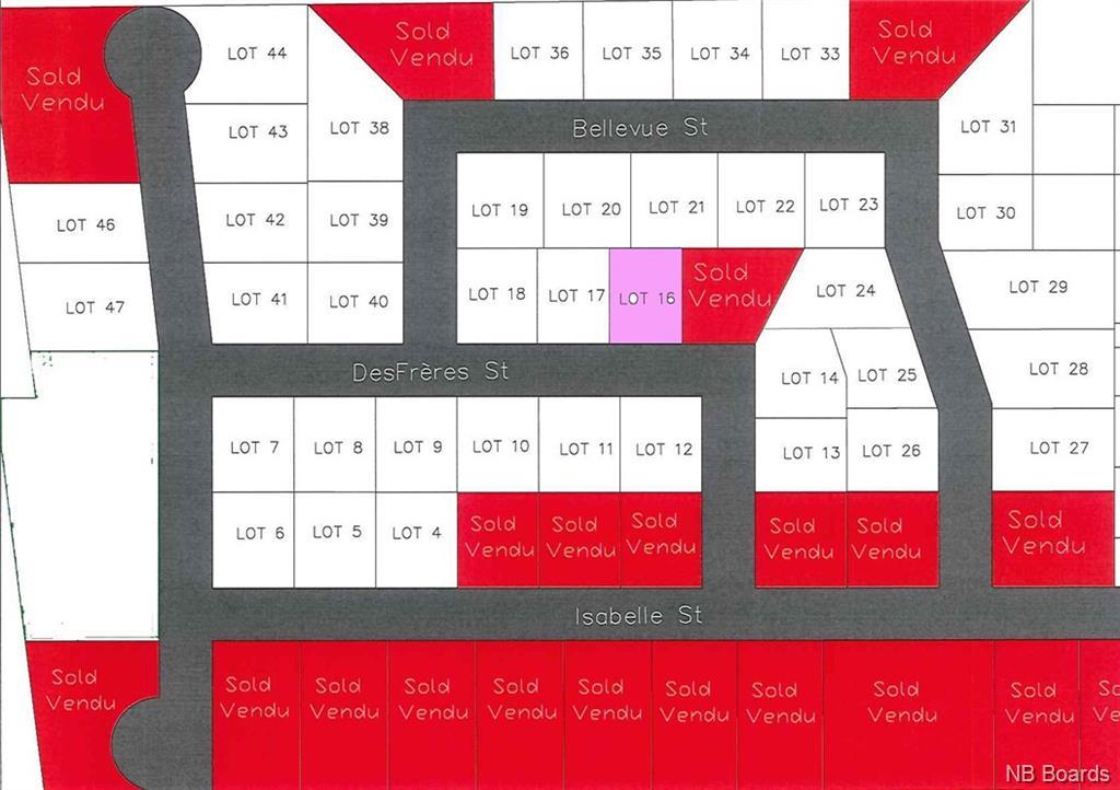 Lot 16 Des Freres Street, Charlo, New Brunswick  E8E 0B7 - Photo 1 - NB064193