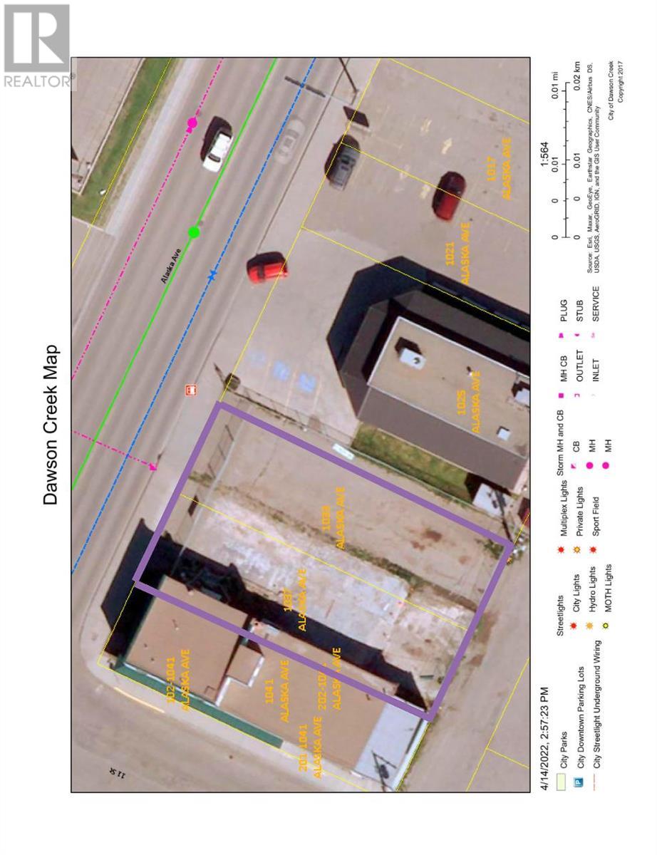1033/1037 ALASKA Avenue,, Dawson Creek, British Columbia V1G1Y6