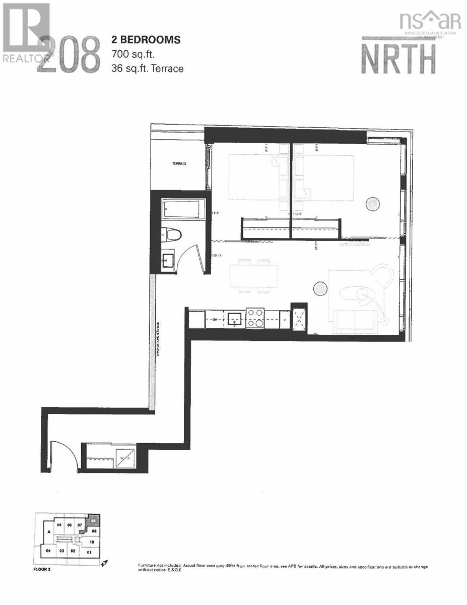 208 2842-2856 Gottingen, Halifax, Nova Scotia  B3K 3E1 - Photo 6 - 202203074