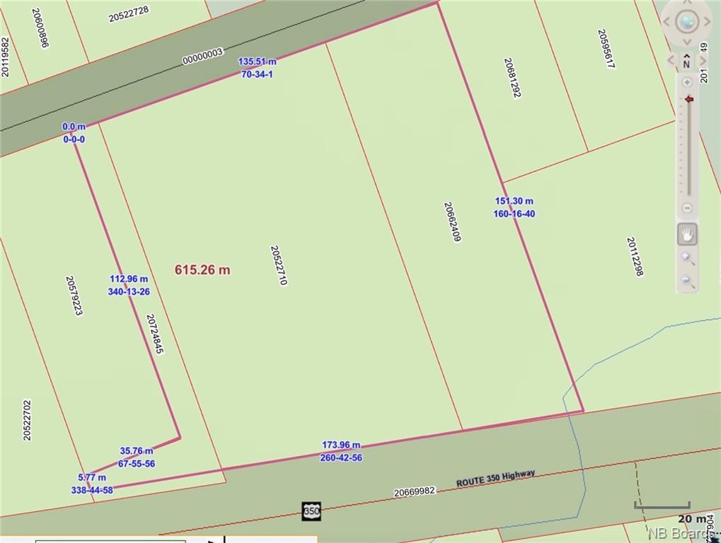 Lot Route 350, Rang-Saint-Georges, New Brunswick  E8R 1J9 - Photo 1 - NB072399