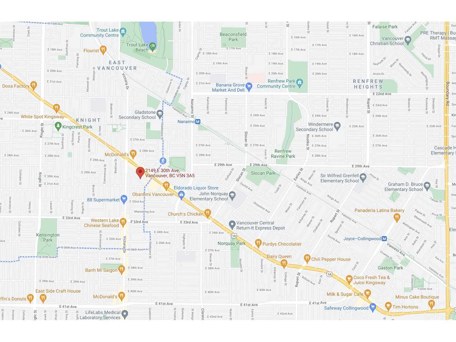 2149 E 30TH AVENUE, vancouver, British Columbia