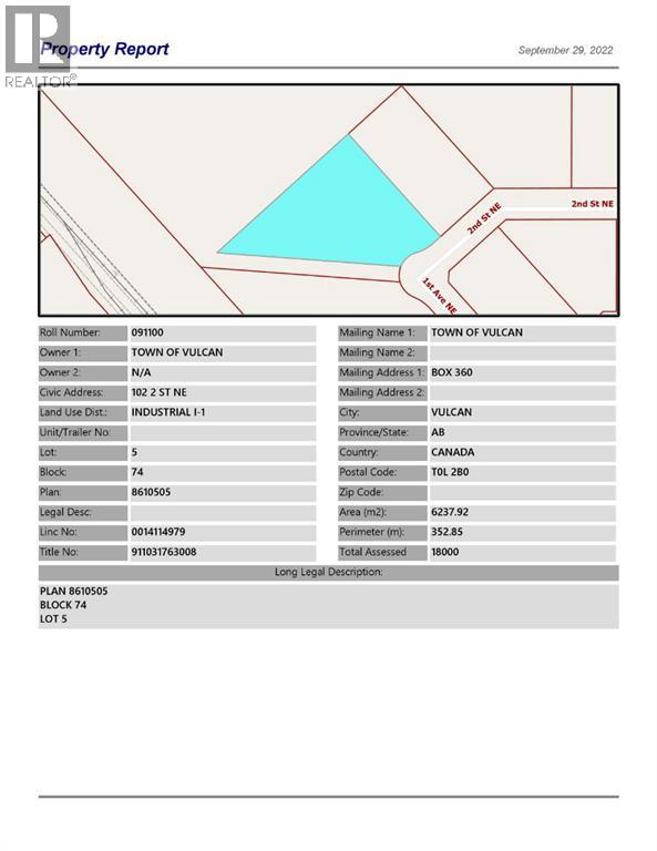 102 2 Street NE, vulcan, Alberta