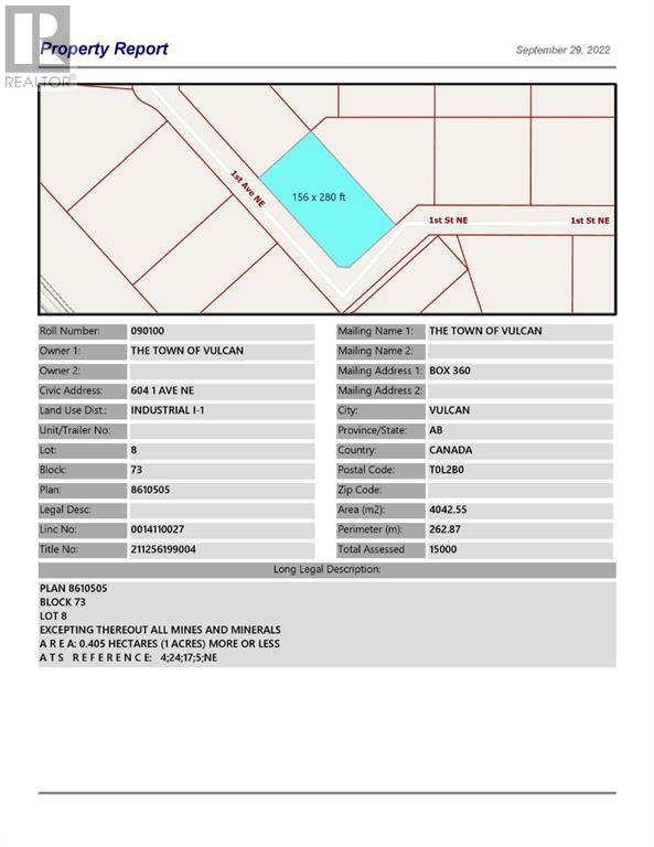 604 1 Avenue NE, vulcan, Alberta