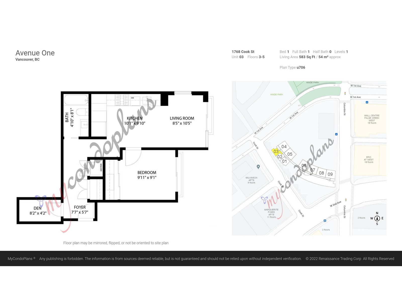 303 1768 Cook Street, Vancouver, British Columbia  V5Y 0N3 - Photo 2 - R2743395