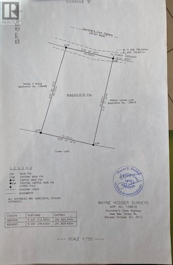 Lot 302 Shamblers Cove Road, New-Wes-Valley, A0G2N0, ,Vacant land,For sale,Shamblers Cove,1256441