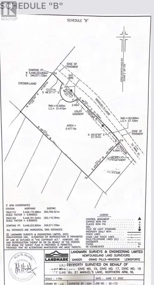 15-21 Manuel's Lane, northern arm, Newfoundland & Labrador