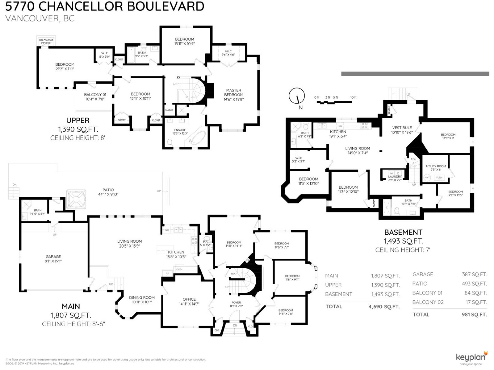 Listing Picture 21 of 37 : 5770 CHANCELLOR BOULEVARD, Vancouver / 溫哥華 - 魯藝地產 Yvonne Lu Group - MLS Medallion Club Member