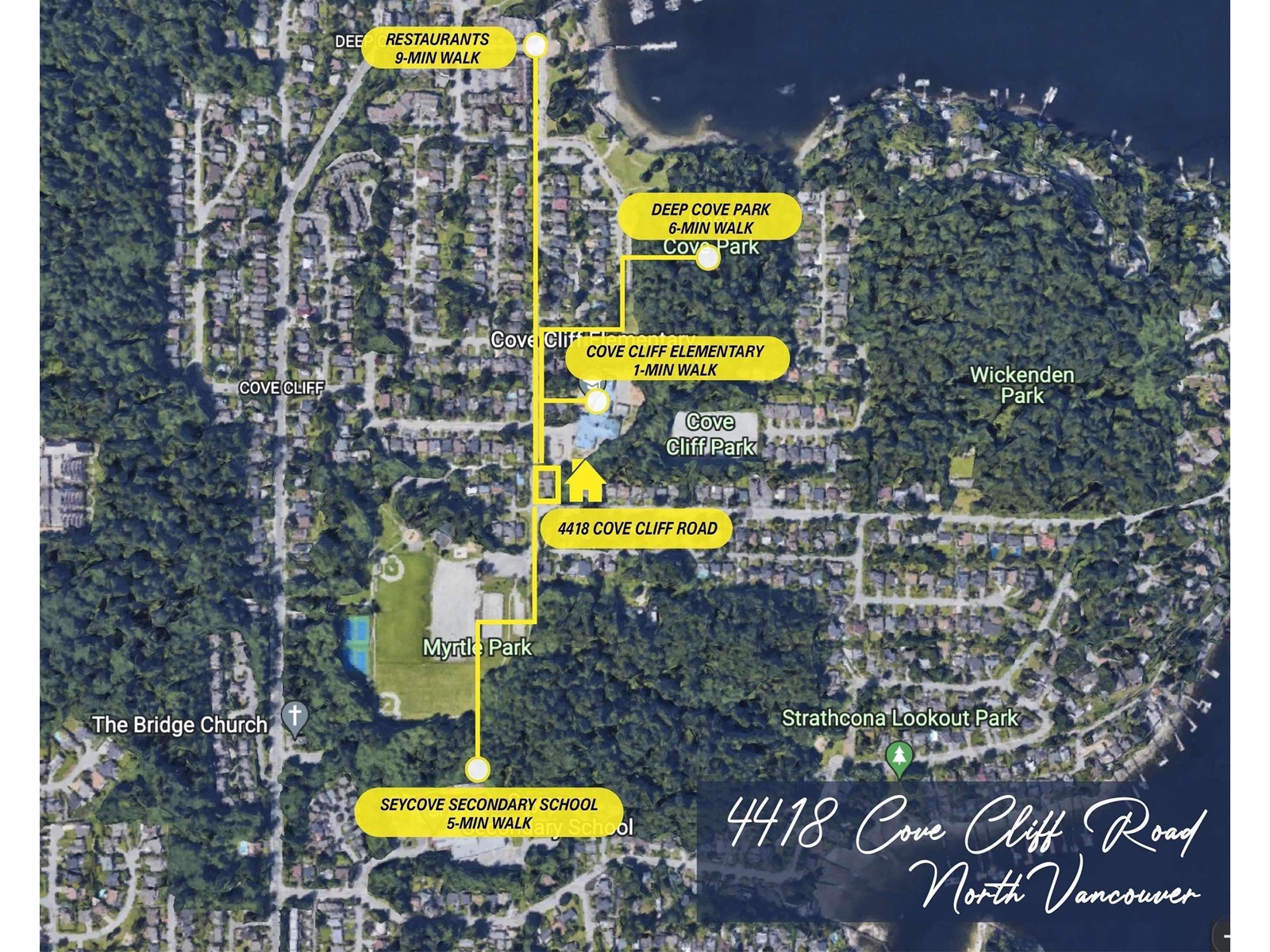 4418 Cove Cliff Road, North Vancouver, British Columbia  V7G 1H6 - Photo 2 - R2782376