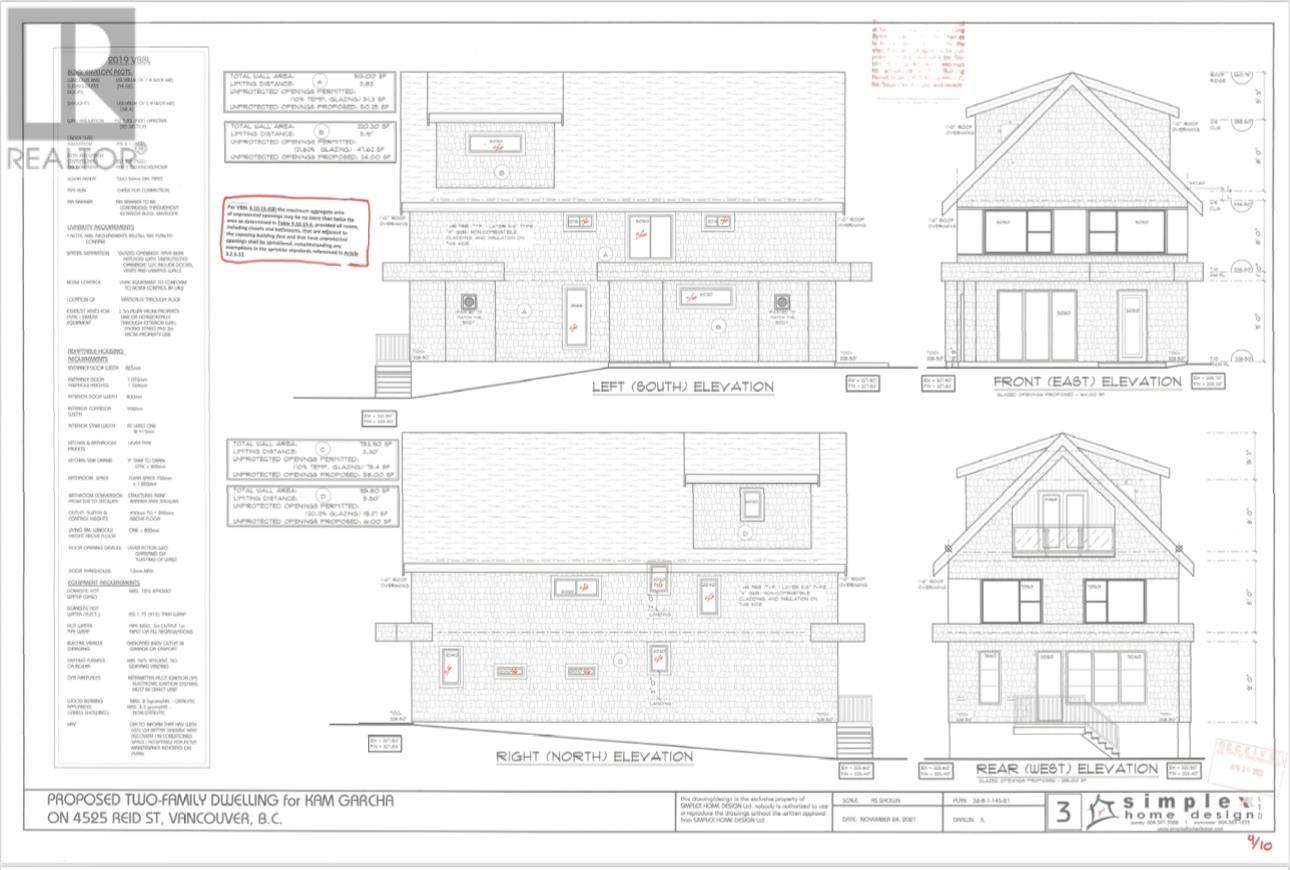 4525 REID STREET, vancouver, British Columbia V5R3Y5