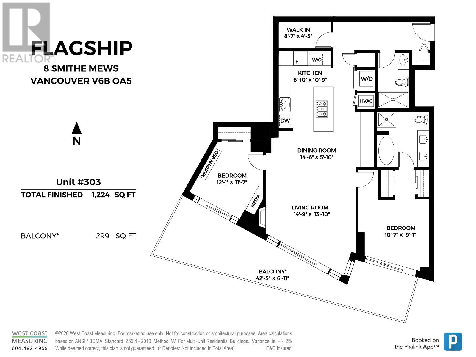 303 8 Smithe Mews, Vancouver, British Columbia  V6B 0A5 - Photo 19 - R2787600
