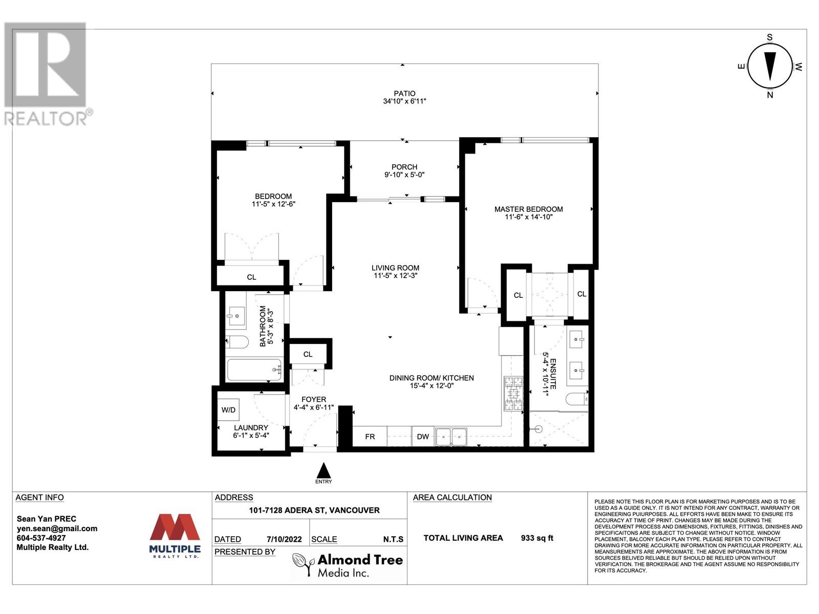 101 7128 Adera Street, Vancouver, British Columbia  V6P 0H6 - Photo 26 - R2786833