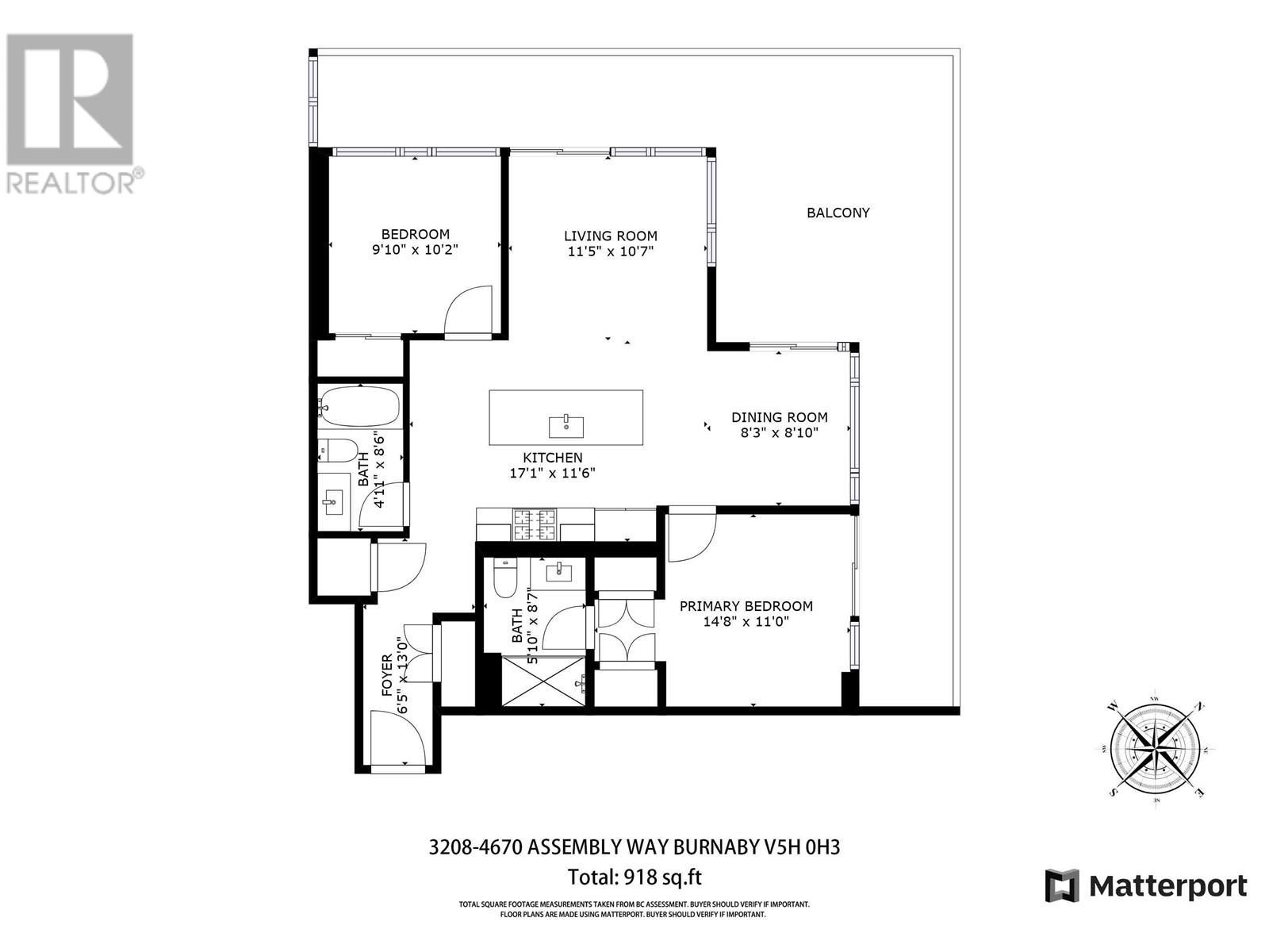 3208 4670 Assembly Way, Burnaby, British Columbia  V5H 0H3 - Photo 27 - R2787722