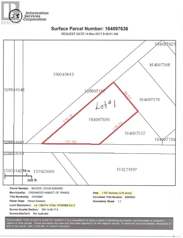 15 Acreage Lots, Meota Rm No.468, Saskatchewan  S0M 1X0 - Photo 3 - SK933994