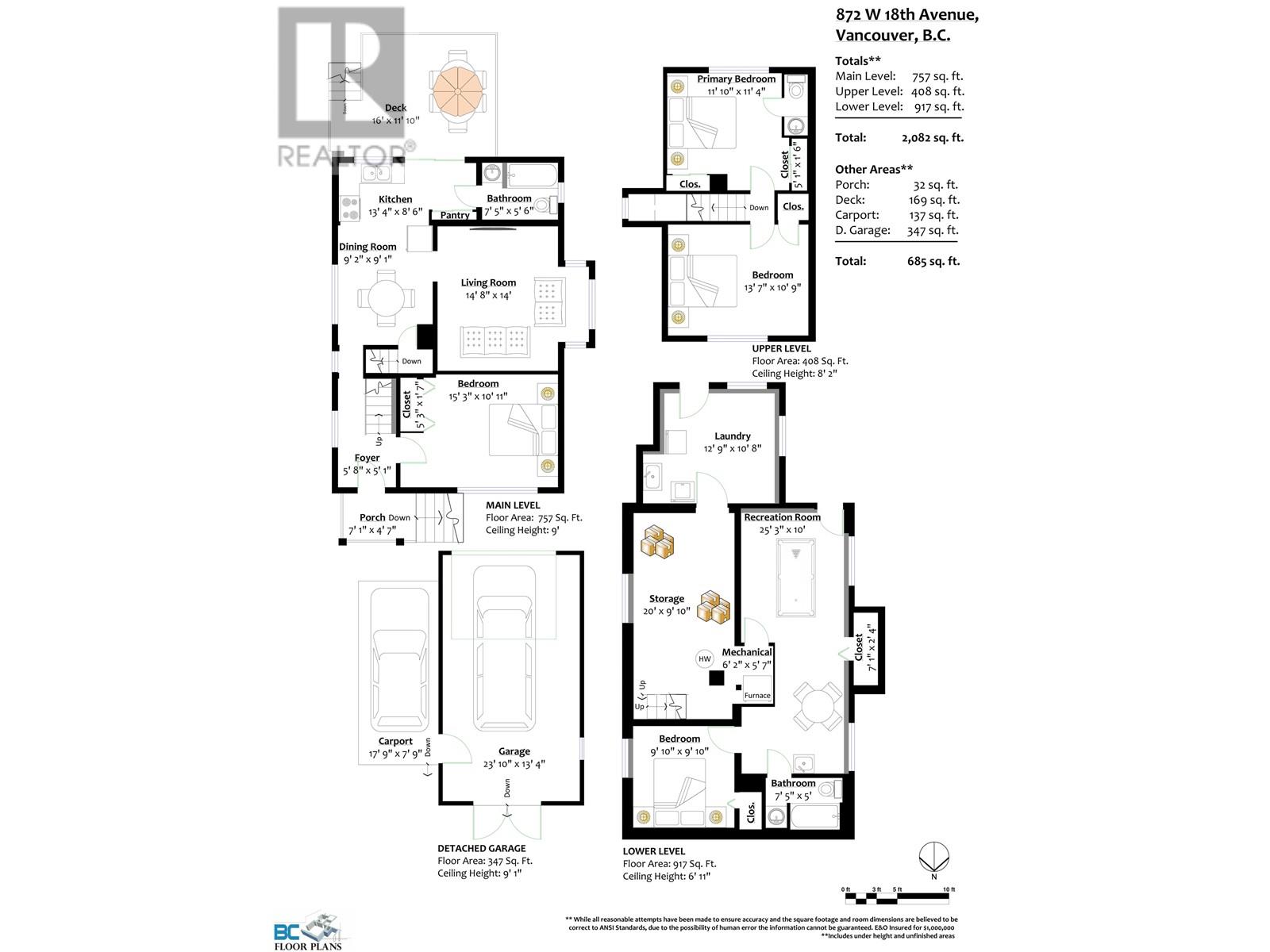 872 W 18th Avenue, Vancouver, British Columbia  V5Z 1W3 - Photo 3 - R2790162
