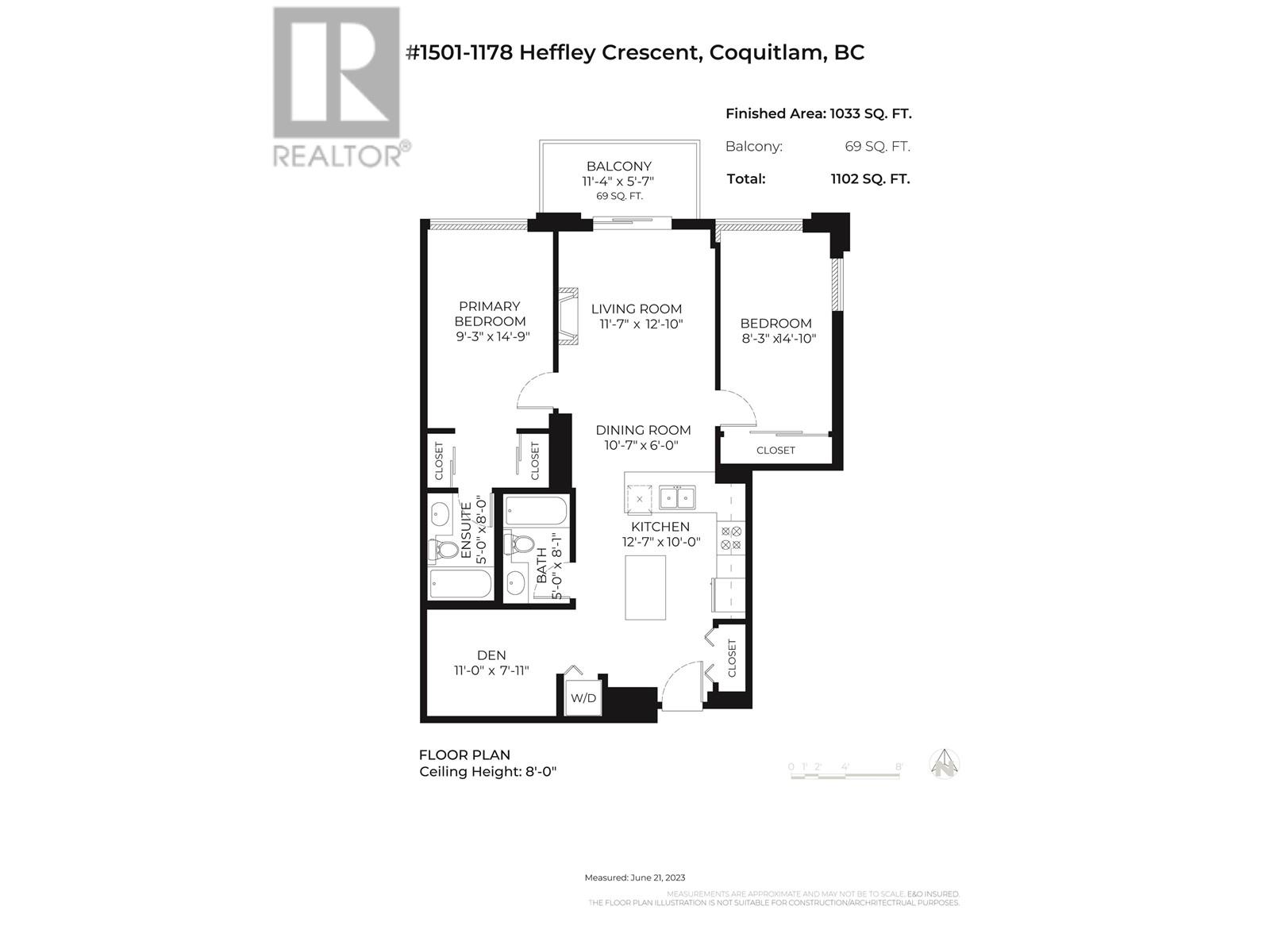 1501 1178 Heffley Crescent, Coquitlam, British Columbia  V3B 0A7 - Photo 26 - R2790753