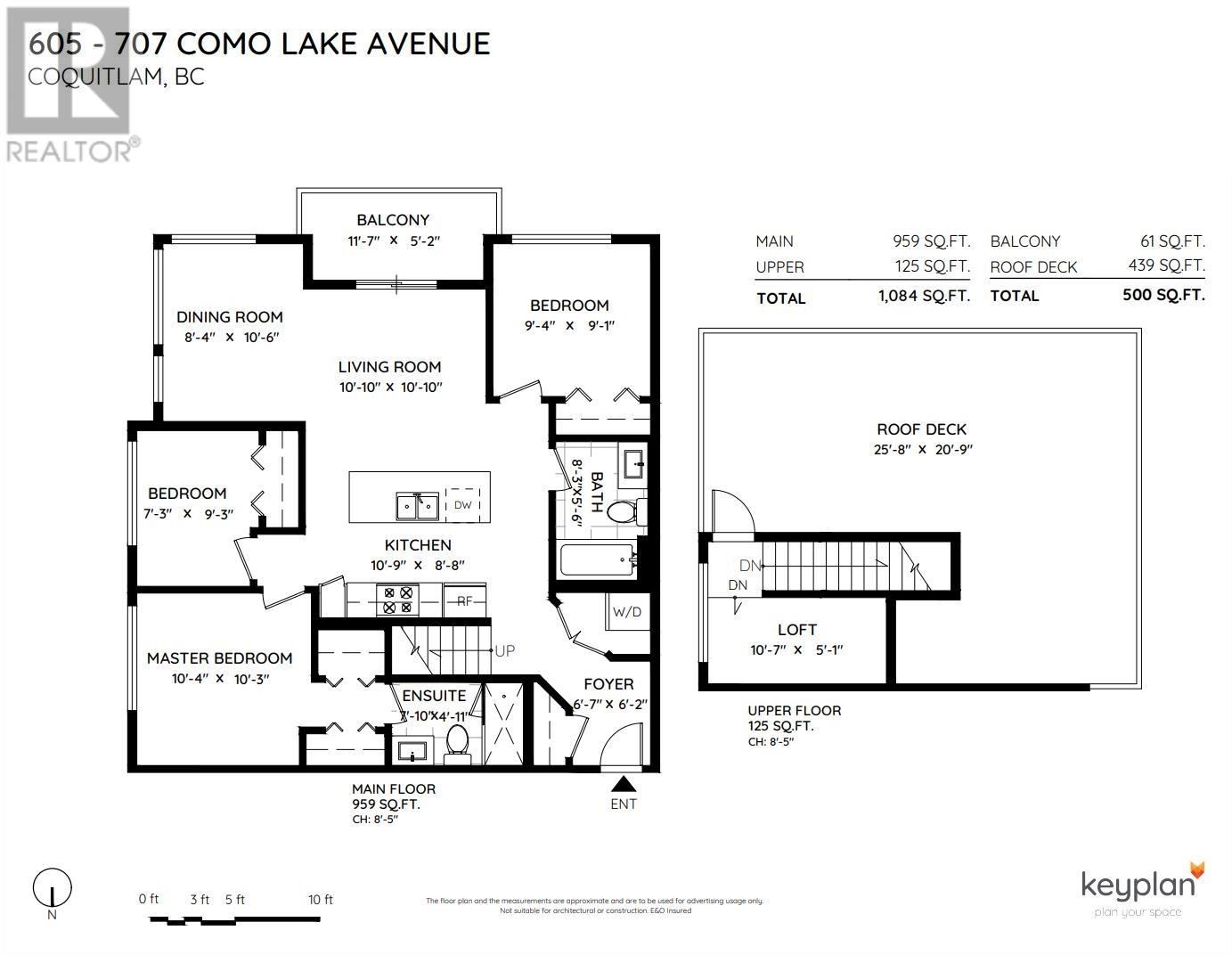 605 707 Como Lake Avenue, Coquitlam, British Columbia  V3J 0J5 - Photo 32 - R2798729