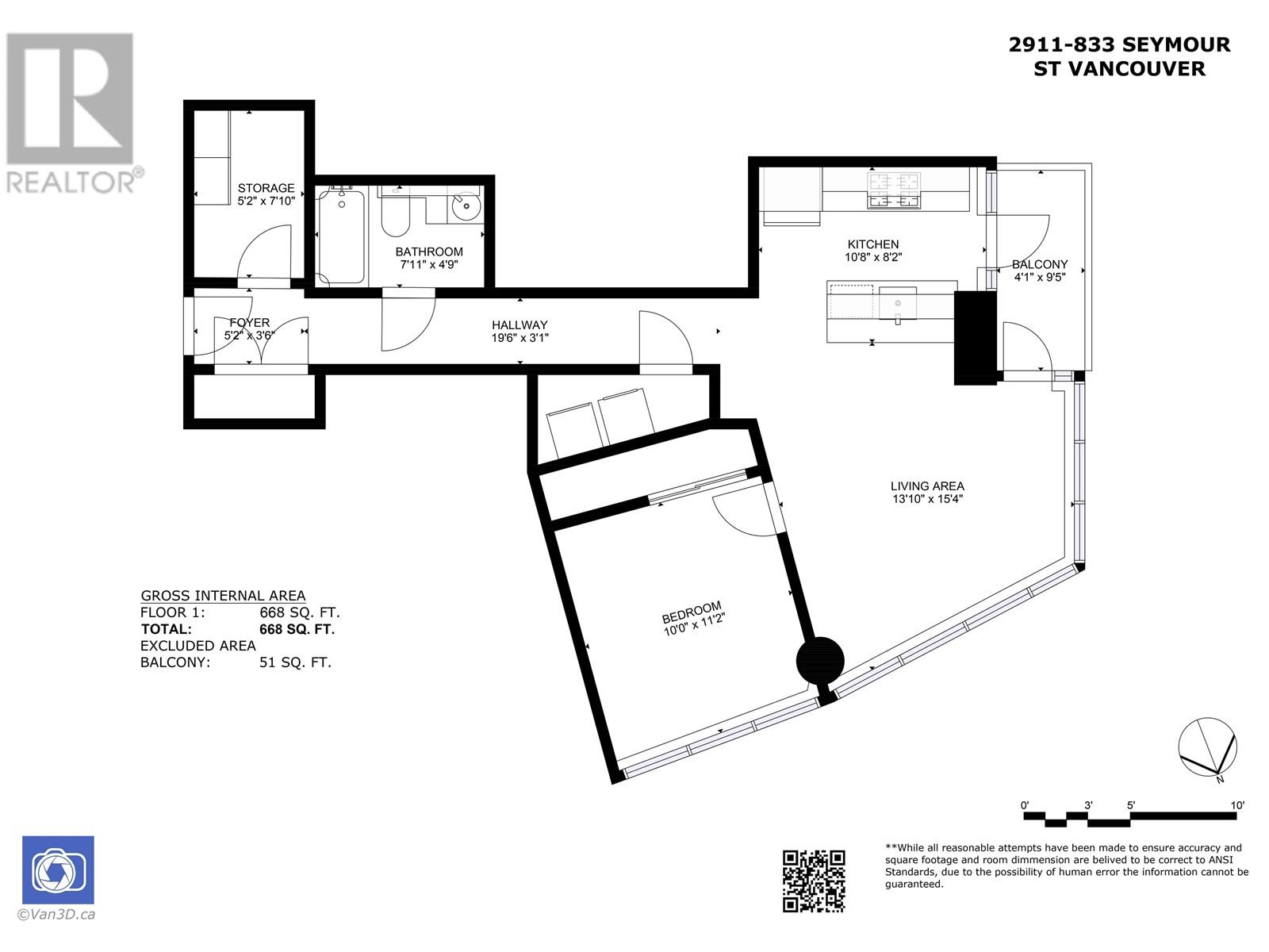 2911 833 Seymour Street, Vancouver, British Columbia  V6B 0G4 - Photo 27 - R2799486