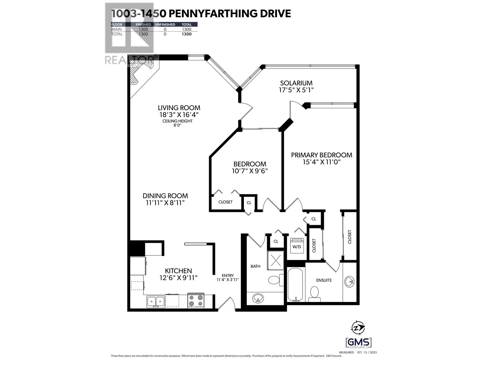 1003 1450 Pennyfarthing Drive, Vancouver, British Columbia  V6J 4X8 - Photo 32 - R2801080