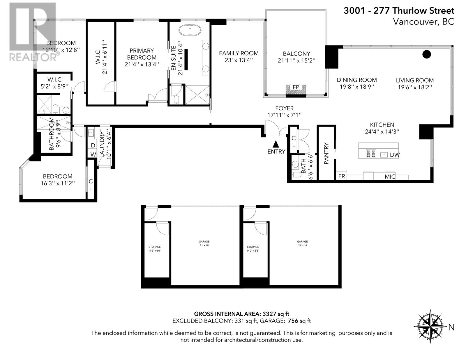 3001 277 Thurlow Street, Vancouver, British Columbia  V6C 0C1 - Photo 40 - R2799804