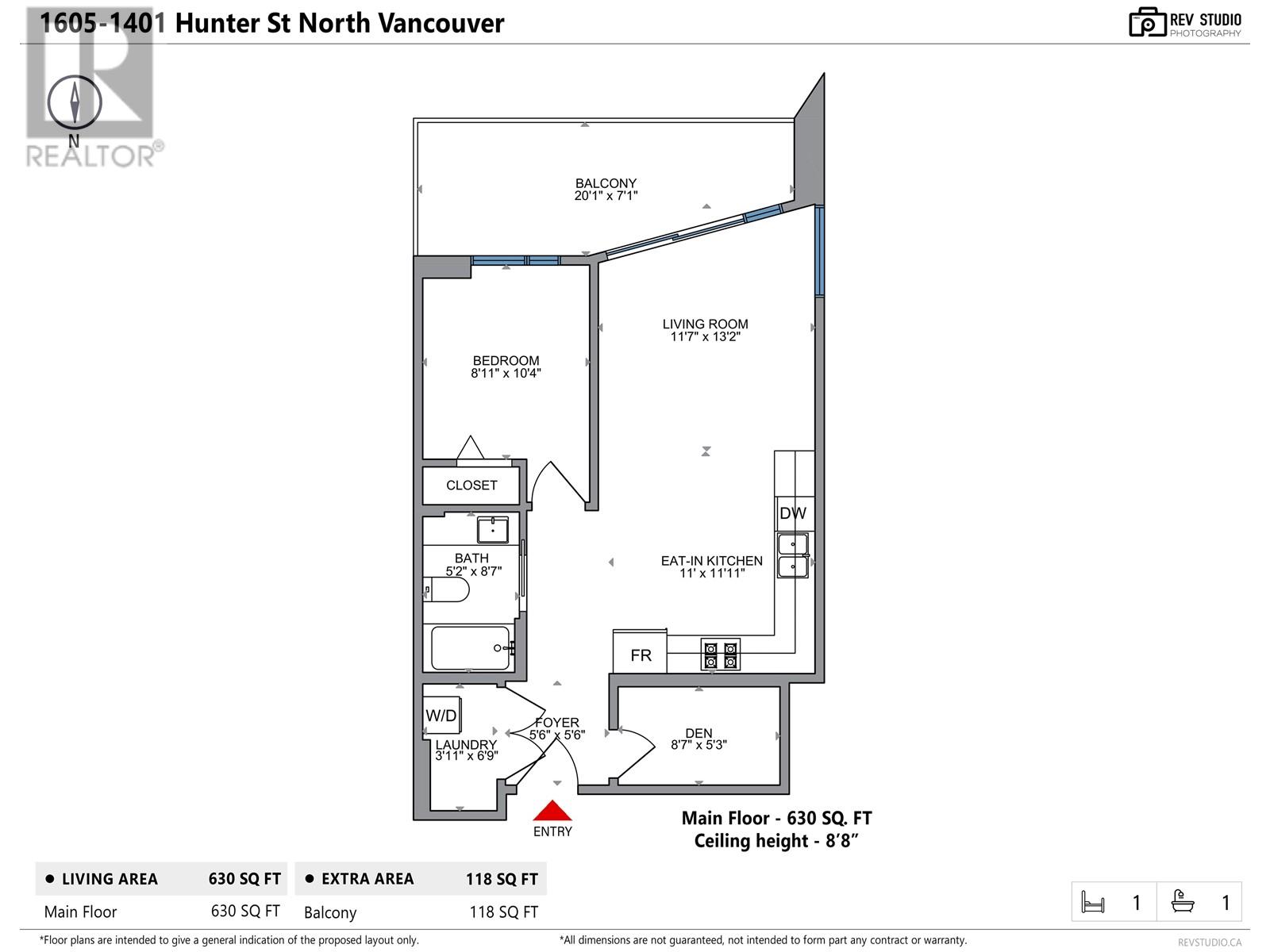 1605 1401 Hunter Street, Vancouver, British Columbia  V7J 0E2 - Photo 21 - R2802931