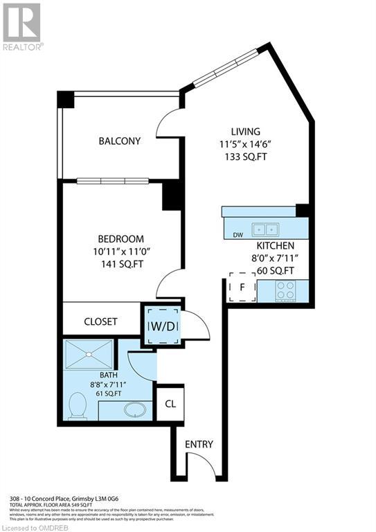 10 Concord Place Unit# 308, Grimsby, Ontario  L3M 0G6 - Photo 8 - 40457567