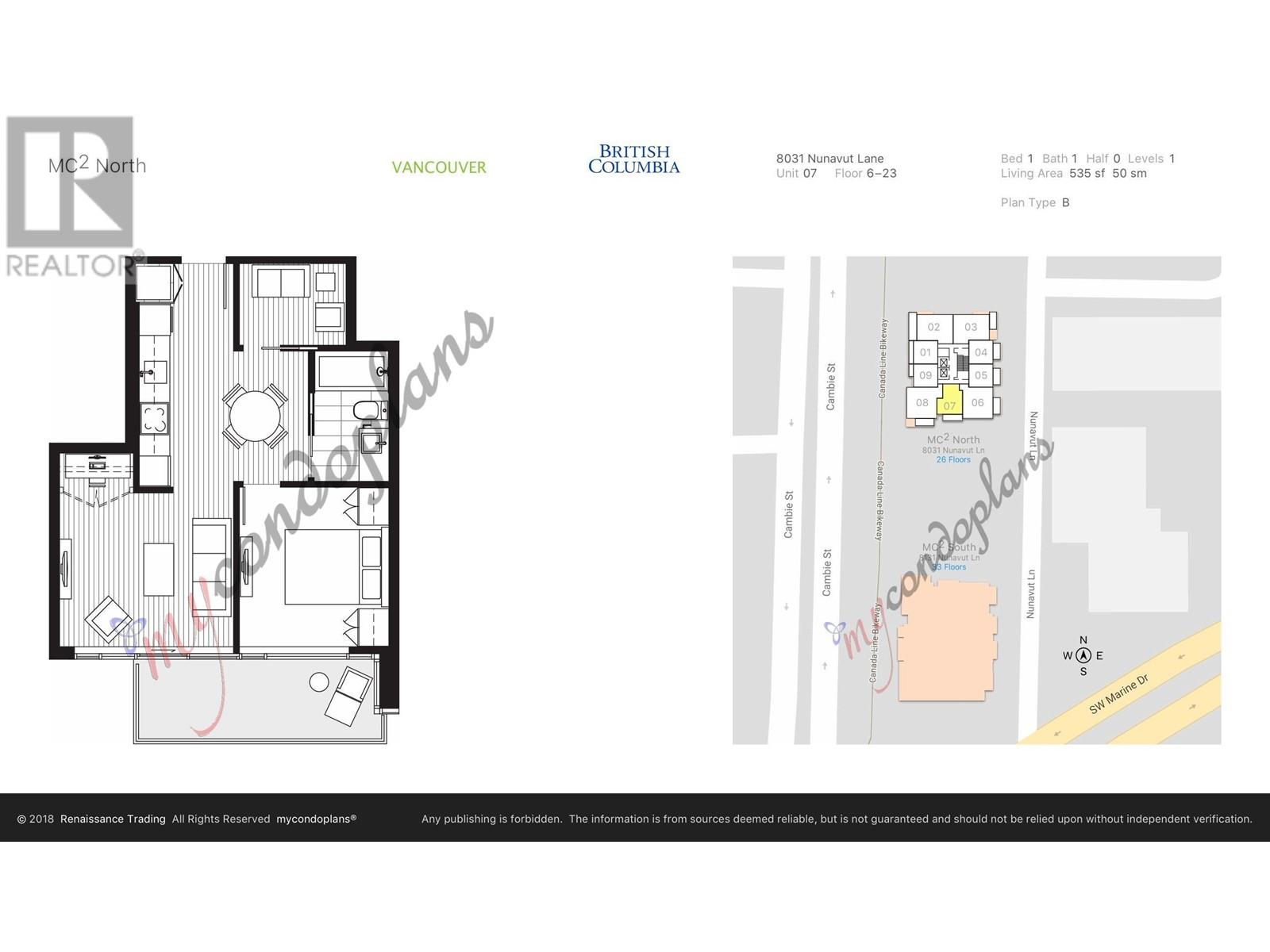 707 8031 Nunavut Lane, Vancouver, British Columbia  V5X 0C9 - Photo 3 - R2803992
