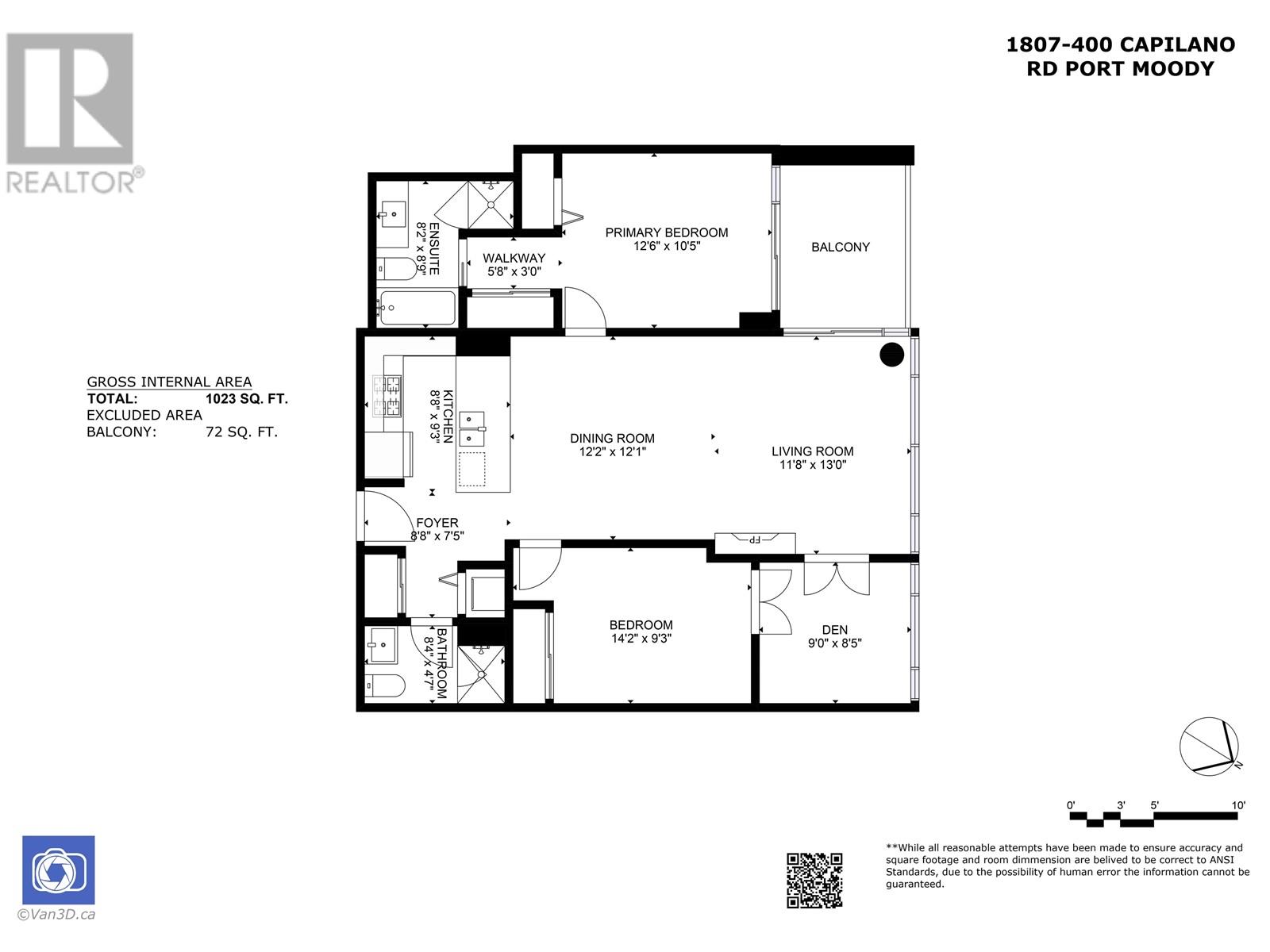 1807 400 Capilano Road, Port Moody, British Columbia  V3H 0E1 - Photo 22 - R2804108