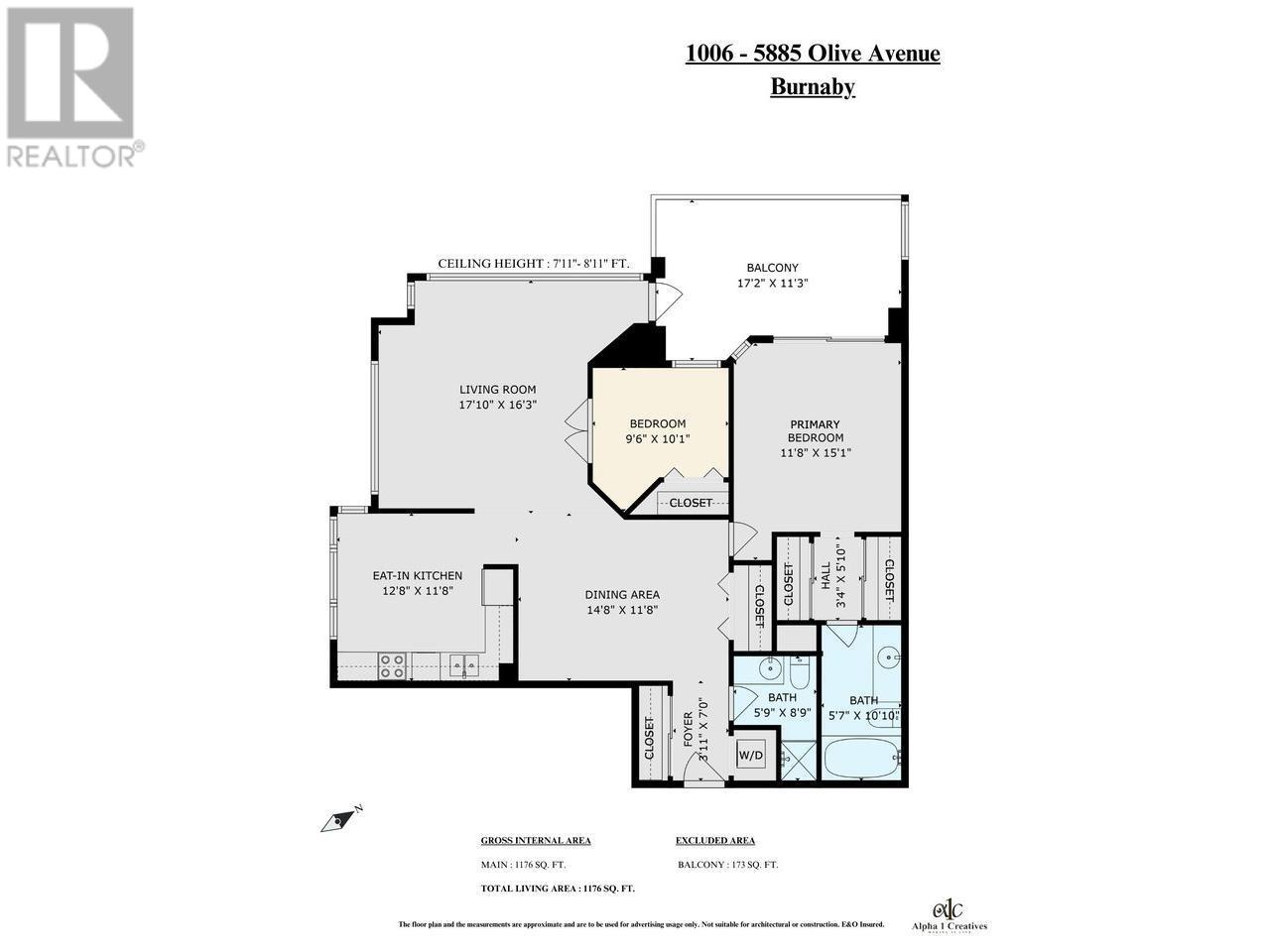 1006 5885 Olive Avenue, Burnaby, British Columbia  V5H 4N8 - Photo 23 - R2805241