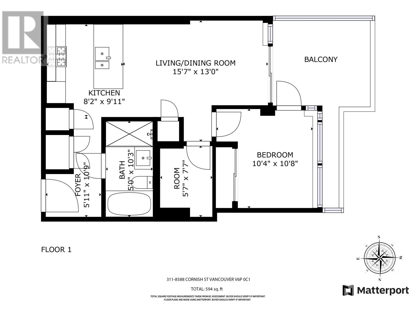 311 8588 Cornish Street, Vancouver, British Columbia  V6P 0C1 - Photo 4 - R2805563