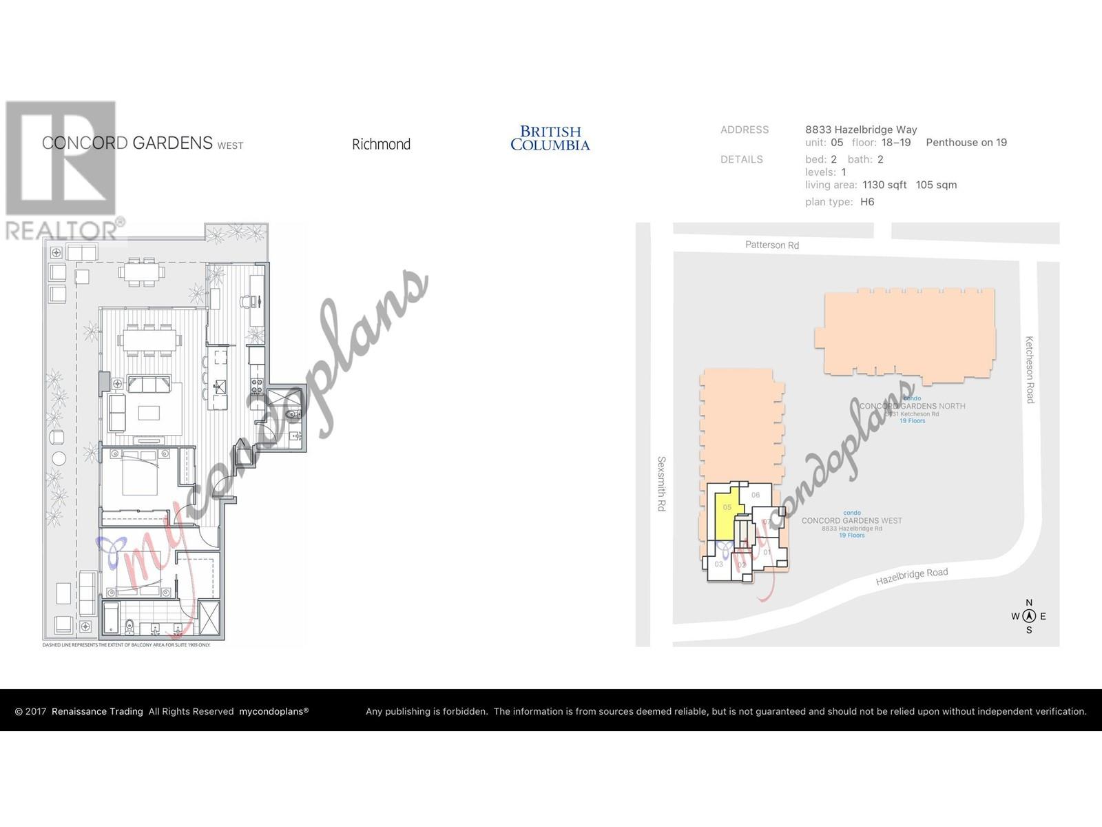 1805 8833 Hazelbridge Way, Richmond, British Columbia  V6X 0N3 - Photo 40 - R2806719