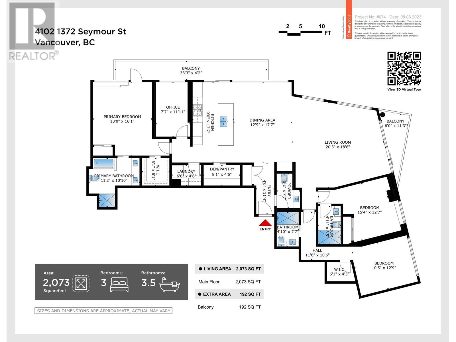 4102 1372 Seymour Street, Vancouver, British Columbia  V6B 0L1 - Photo 40 - R2806921