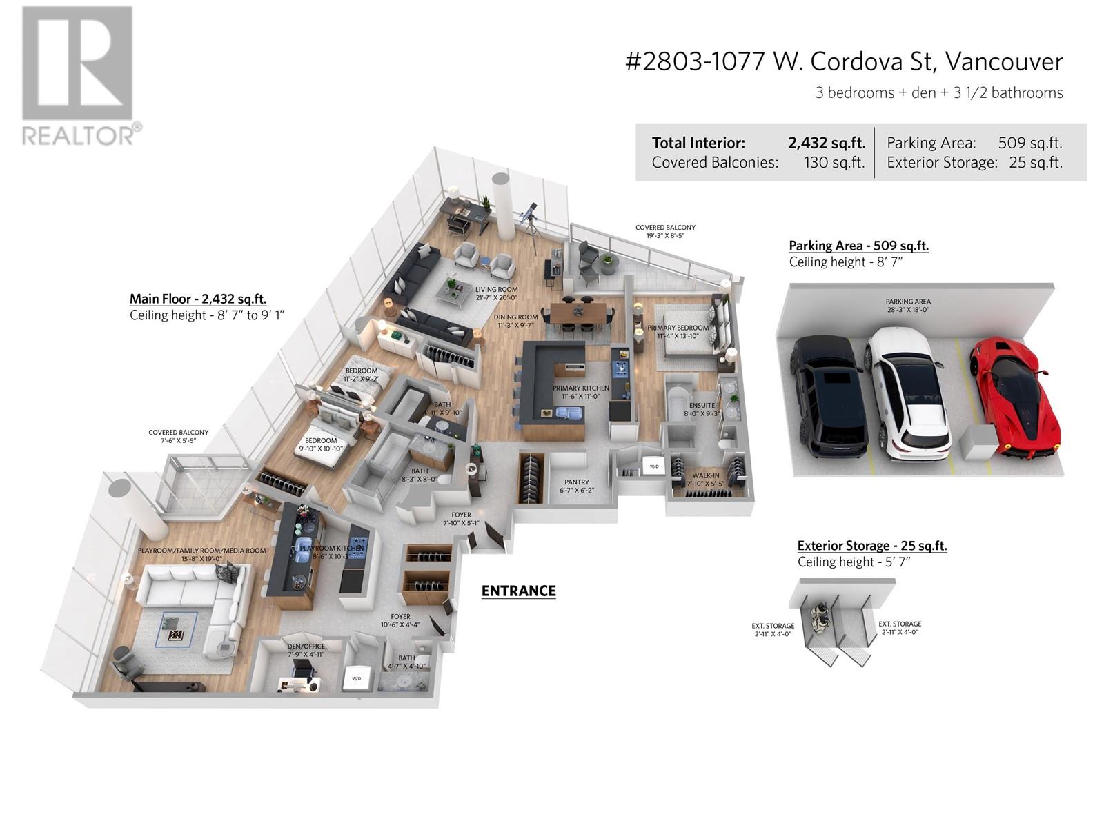 2803 1077 W Cordova Street, Vancouver, British Columbia  V6V 2V6 - Photo 4 - R2786002