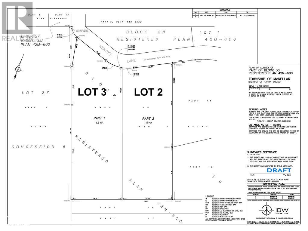 Lot 2 Wendy's Lane, Mckellar, Ontario  P2A 0B5 - Photo 1 - 40470934