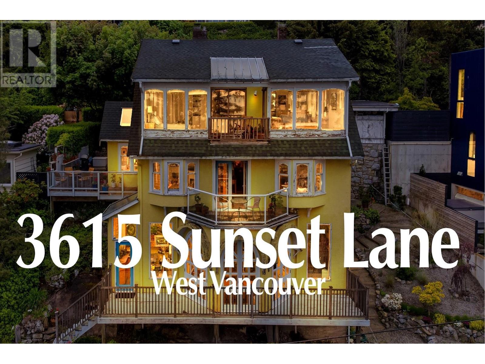 3615 SUNSET LANE, west vancouver, British Columbia