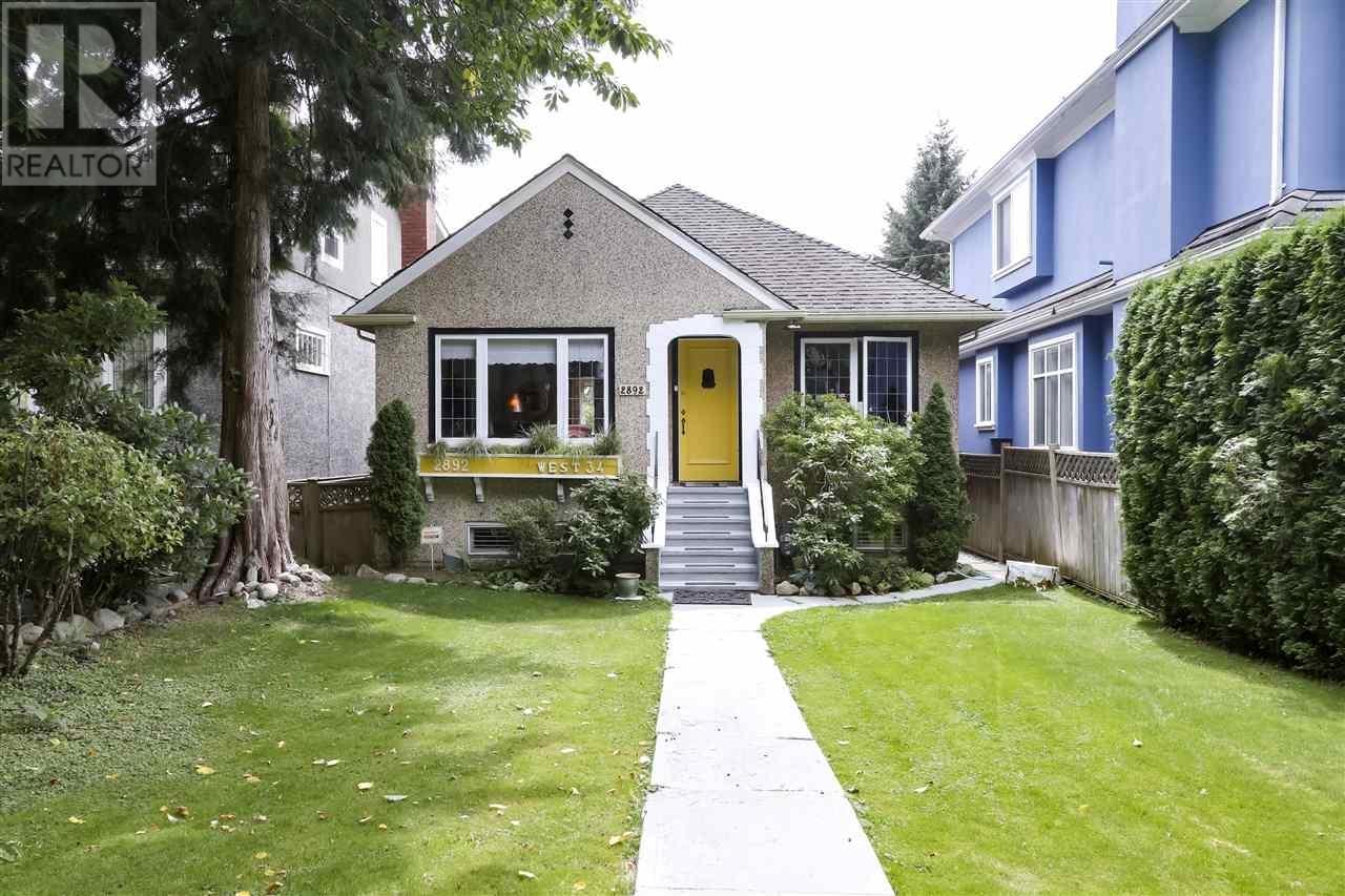 2892 W 34TH AVENUE, vancouver, British Columbia