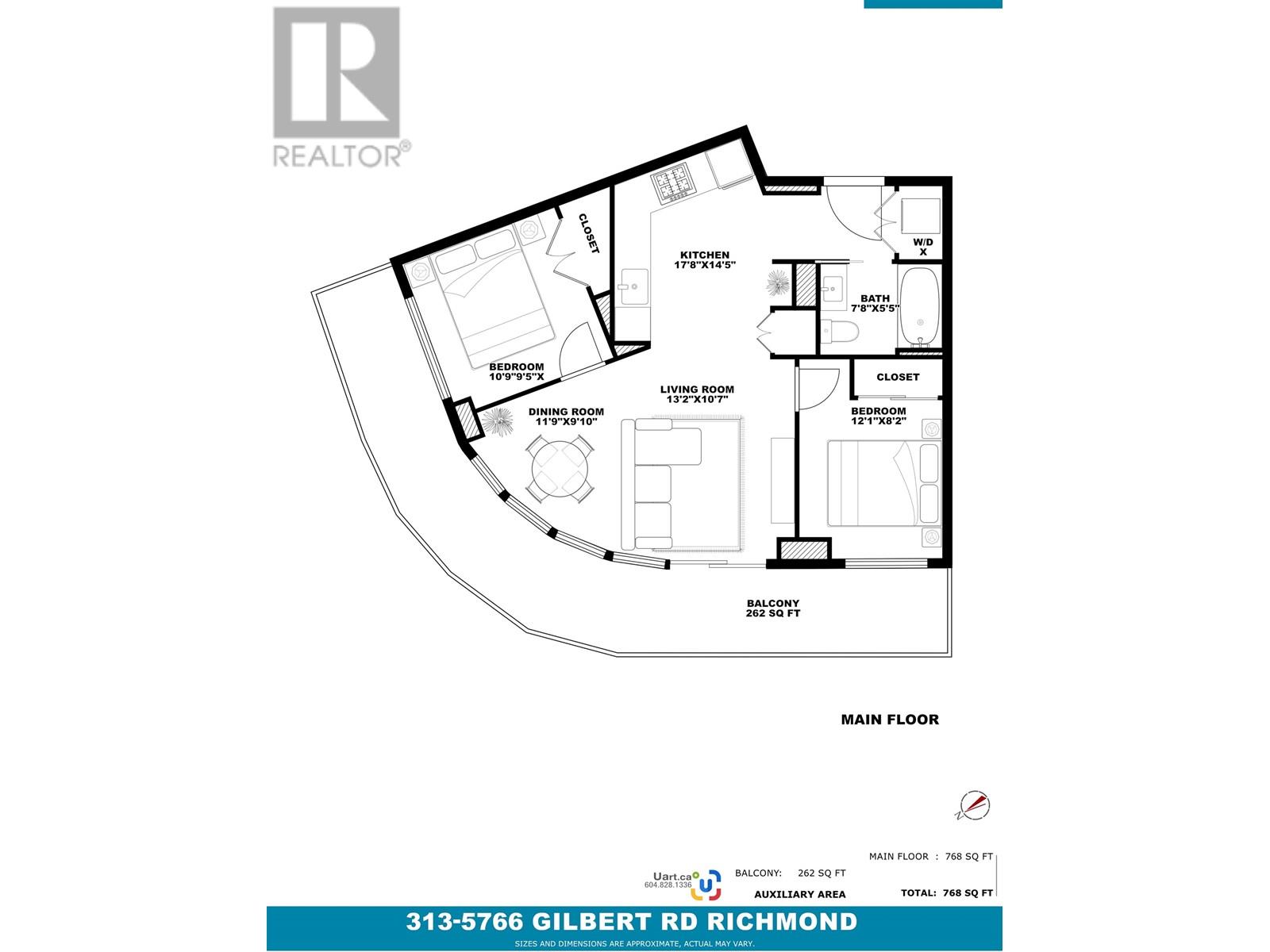 313 5766 Gilbert Road, Richmond, British Columbia  V7C 0G2 - Photo 22 - R2808348