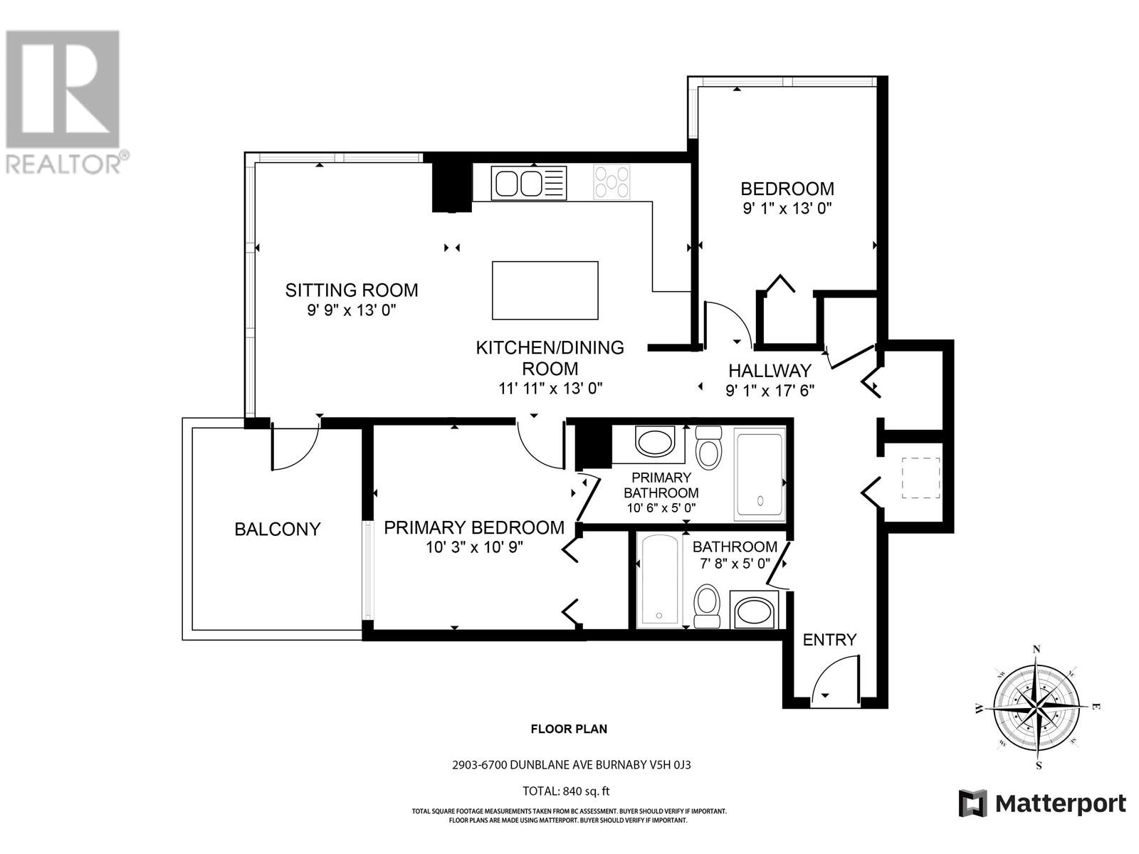 2903 6700 Dunblane Avenue, Burnaby, British Columbia  V5H 0J3 - Photo 6 - R2809065