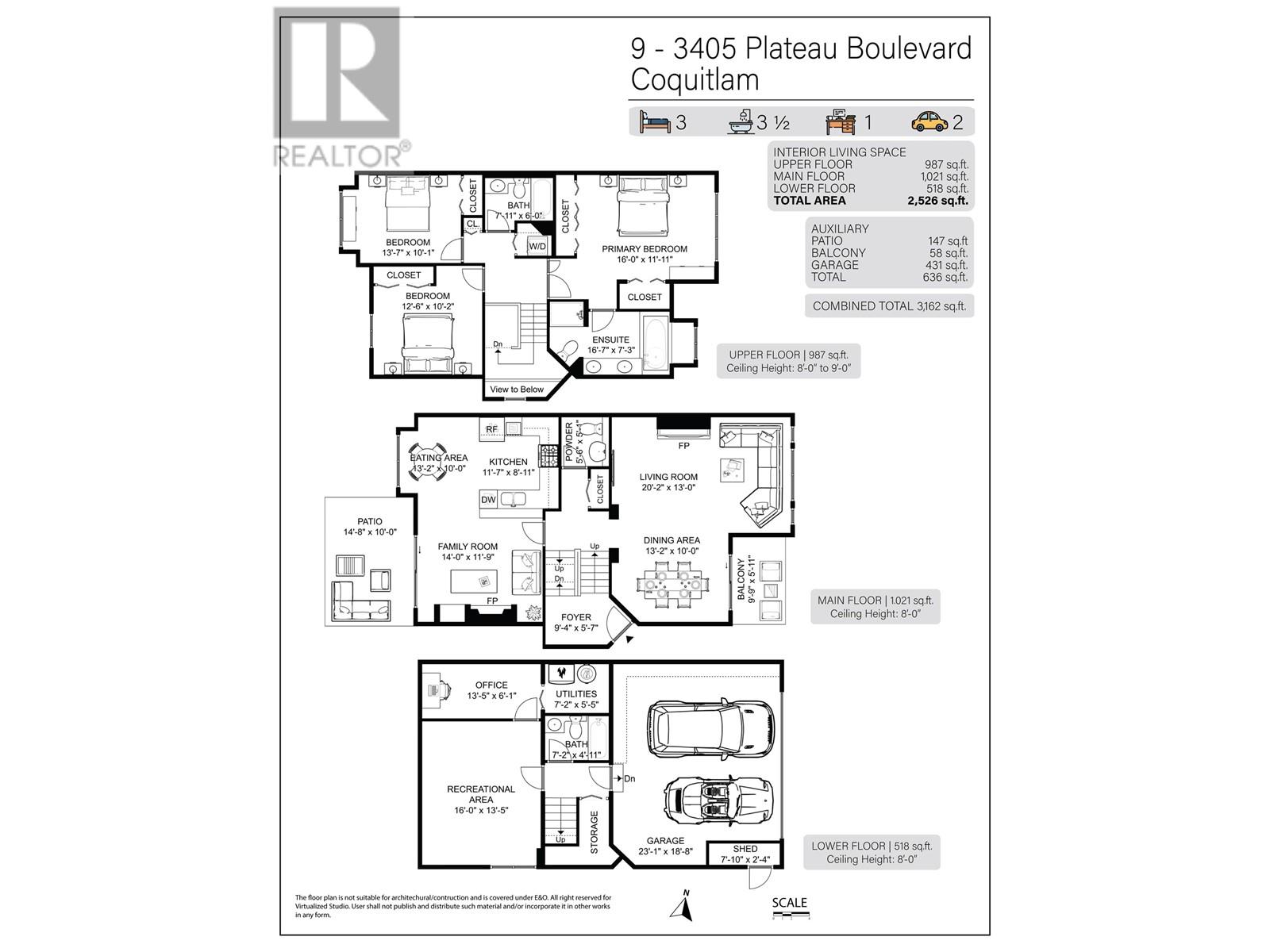 9 3405 Plateau Boulevard, Coquitlam, British Columbia  V3E 3L7 - Photo 40 - R2796520